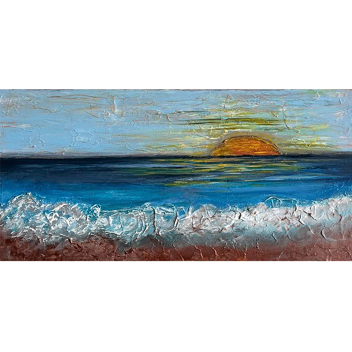 Sunset 8x16x1.5 Sabrina Meza Sunset Sabrina Meza